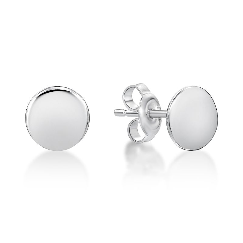 Picture of 6mm SILVER DISC STUDS